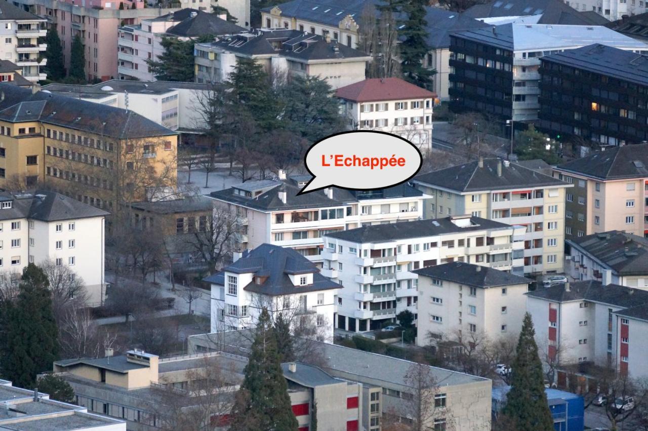 L'Echappee -B&B- Sion Exteriör bild